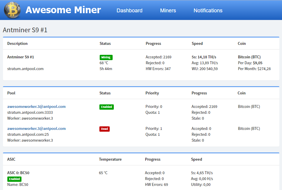 Awesome Miner v2.1 (new update!) | Forum Bitcoin Indonesia
